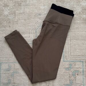 Athleta ultra high rise tan leggings